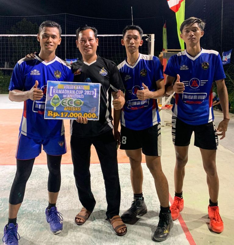 Turnamen Volly Ramadhan Cup 2023 Dimenangkan Club Mafia Skor