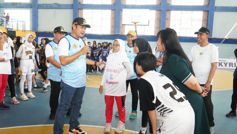 Jaring Atlet Potensial, PERBASI Gelar Bupati Cup Basketball Competition Lamongan 2023