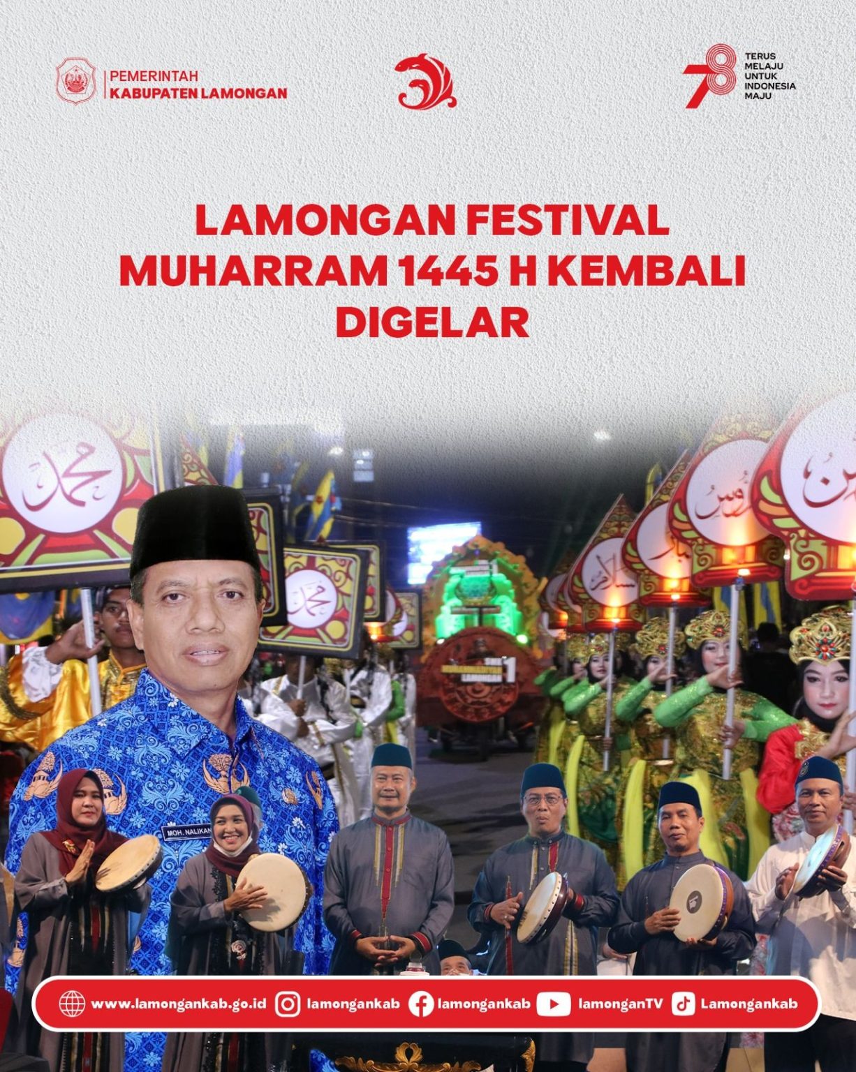 Semakin Meriah, Lamongan Festival Muharram 1445 H Kembali Digelar