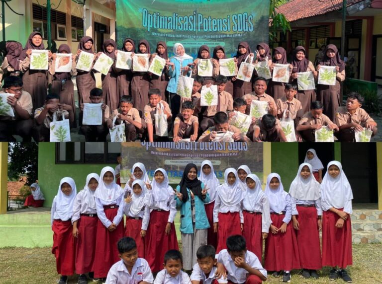 Mahasiswa KKN 204 UNS Kenalkan Ecoprint dan Eco Enzyme, Ajak Generasi Muda Kudus Peduli Lingkungan